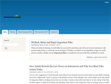 Tablet Screenshot of imposture-lefilm.com